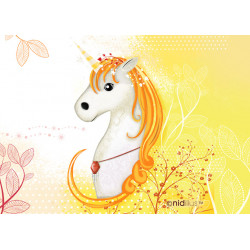 Coupon "La Licorne jaune"RECT -PRECOMMANDE