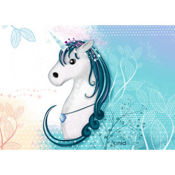 Coupon "La Licorne bleue"RECT -PRECOMMANDE