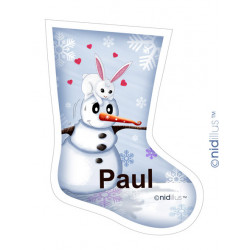 Coupon Chaussette "Bonhomme...