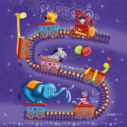 Coupon "Train Circus" -PRECOMMANDE