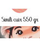 Tissus illustrés - Simili cuir 550gr/M2 - STOCK